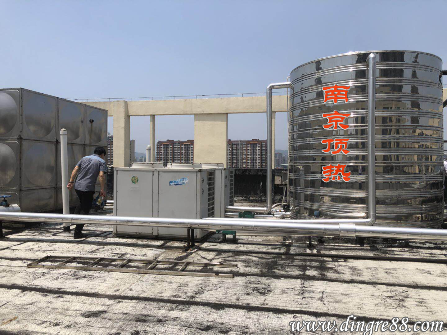 賓館酒店熱水工程